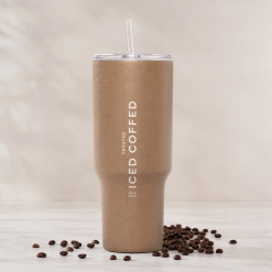 Frosted Iced Coffee Tumbler