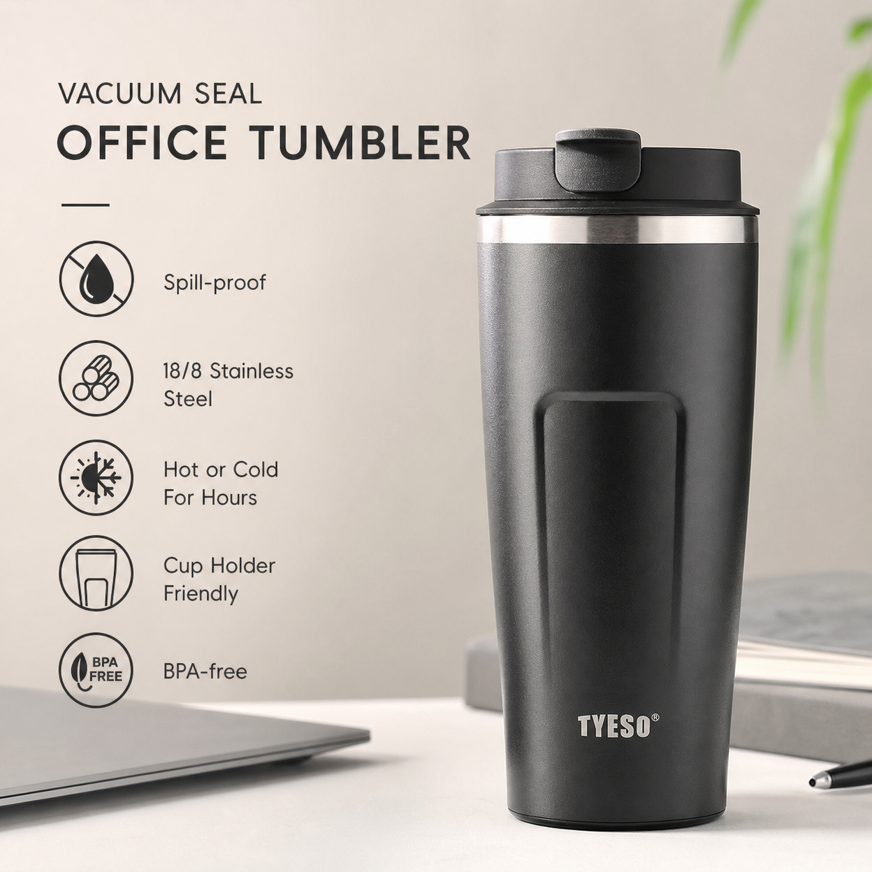 Vacuum Seal Office Tumbler