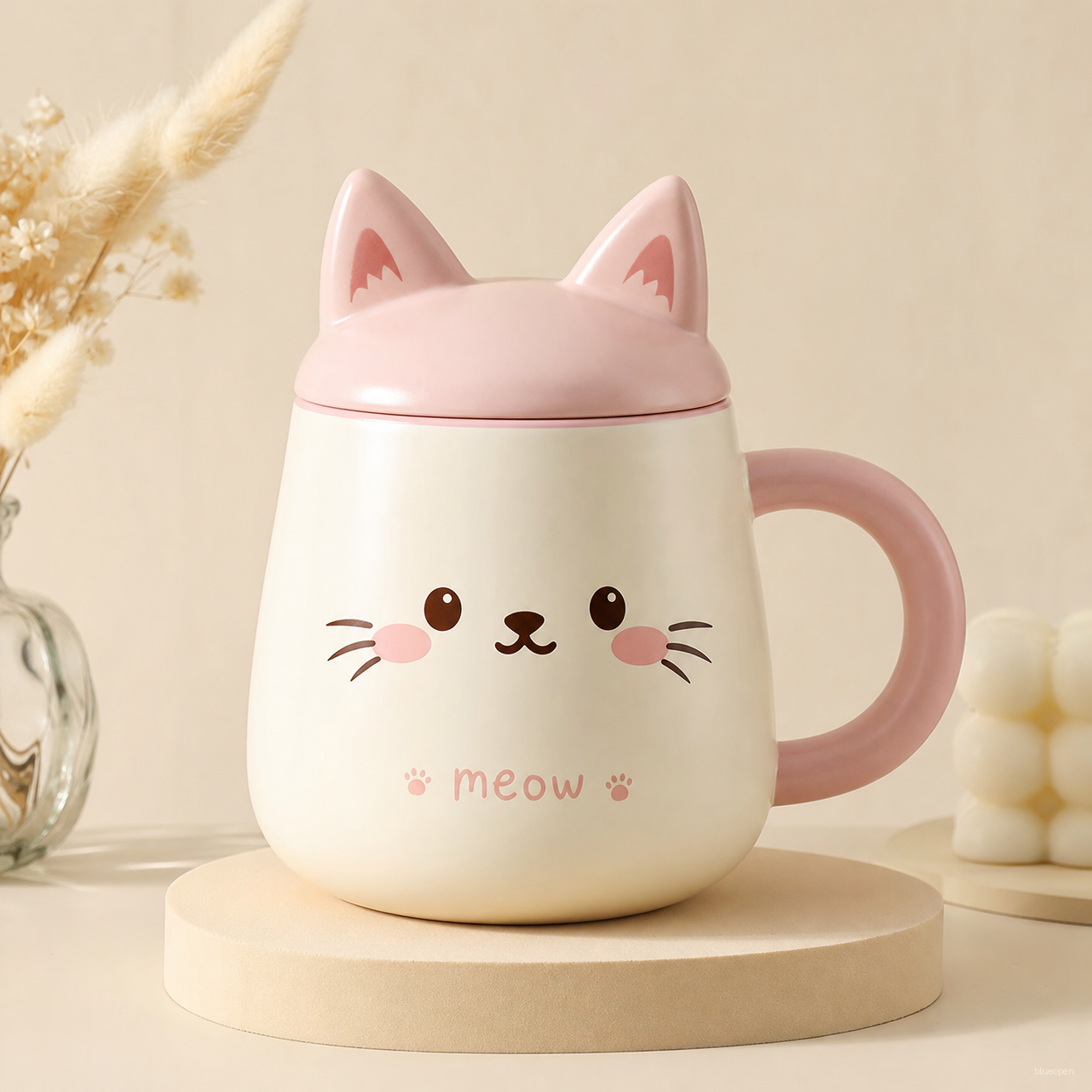 Kawaii Cat Ear Mug