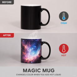 Galaxy Printed Magic Mug