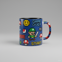 Retro Pixel Art Mug