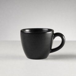 Midnight Black Espresso Cup
